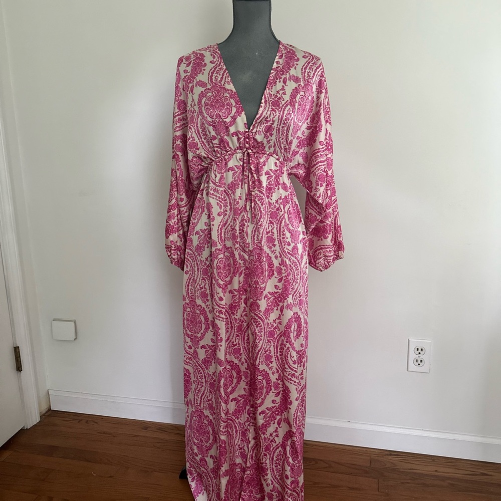 Pink Maxi dress size 0 (xs)